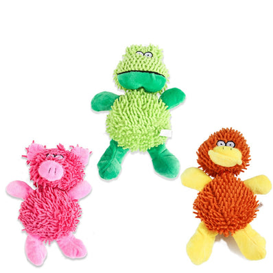 game for dogs Pet Cat Dog Squeaky Toy Squeaker Sound Chew Fetch Interactive Plush Toy dog rope toy food puzzle
