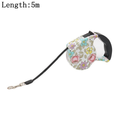 3M/5M Retractable Dog Leash Automatic Flexible Dog Leash