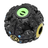 Pet Dog Cat Play Squeaky Squeaker Quack Sound Chew Treat Holder Ball Toy Pet toy