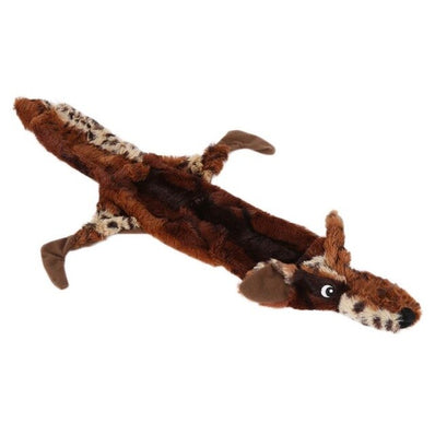 Cute Wolf Toys Stuffed Squeaking Animals Pet Toy Plush Rabbit