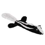 Cute Wolf Toys Stuffed Squeaking Animals Pet Toy Plush Rabbit